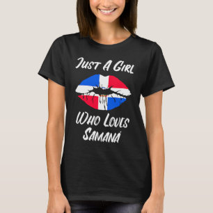 Camiseta Boca de boca Amor República Dominicana Bandera Sam