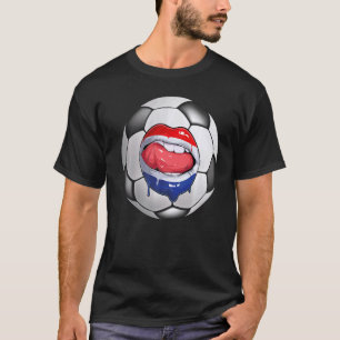 Camiseta Boca de la bandera holandesa para hinchas de fútbo