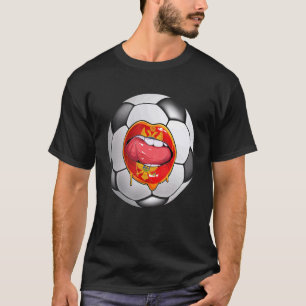 Camiseta Boca de la bandera montenegrina de un hincha de fú