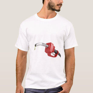 Camiseta Boca del surtidor de gasolina con el descenso