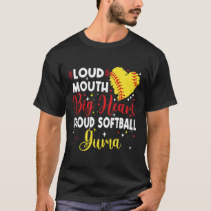 Camiseta Boca Fuerte Corazón Grande Orgullosa Goma Suave Dí