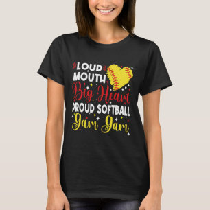 Camiseta Boca Fuerte Corazón Grande Orgullosa Madre Gam Gam