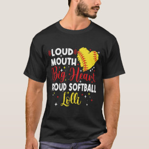 Camiseta Boca Fuerte Corazón Grande Orgulloso Suave Lolli D