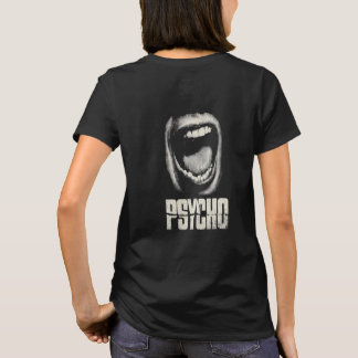 Camiseta Boca Gritando Psycho, Película de Terror