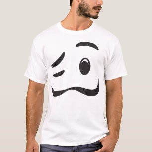 Camiseta Boca humedecida y fresca cara de Halloween Em