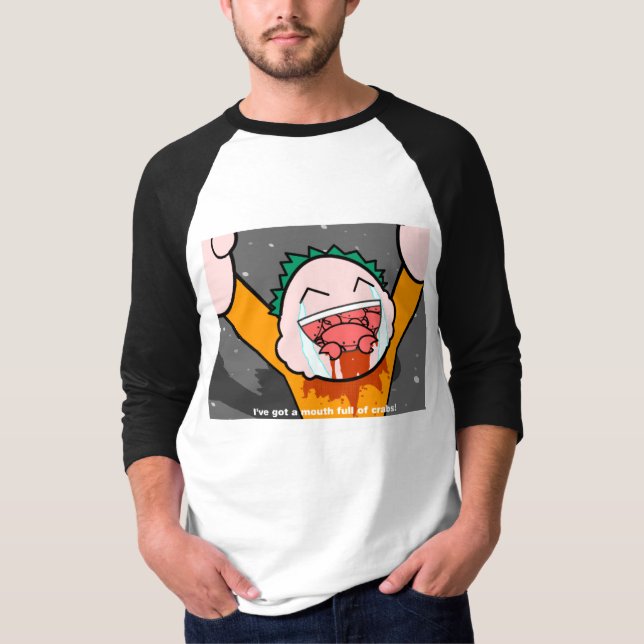 Camiseta Boca por completo de los cangrejos - modificados (Anverso)