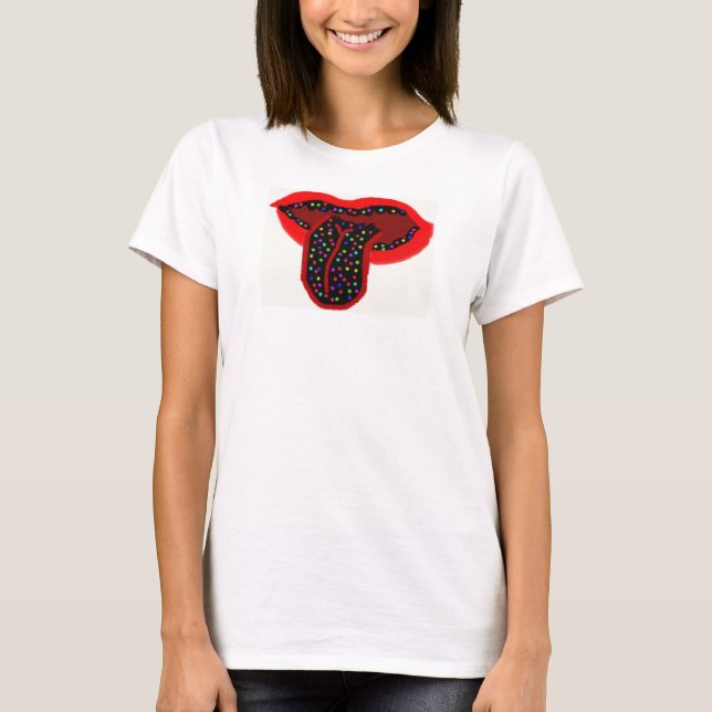 Camiseta boca rara (Anverso)