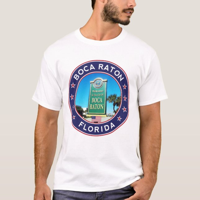 Camiseta Boca Raton, Florida (Anverso)