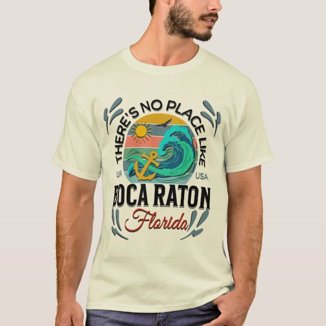 Camiseta Boca Raton, Florida (Anverso)