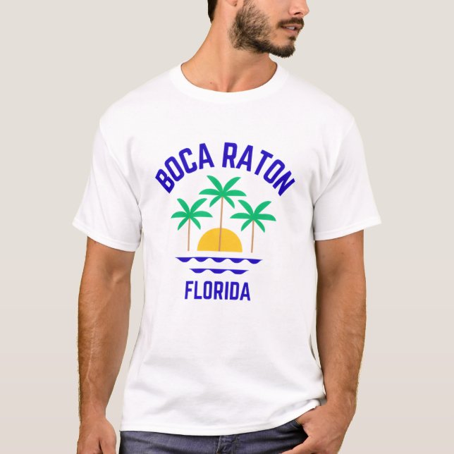 Camiseta Boca Raton Florida (Anverso)