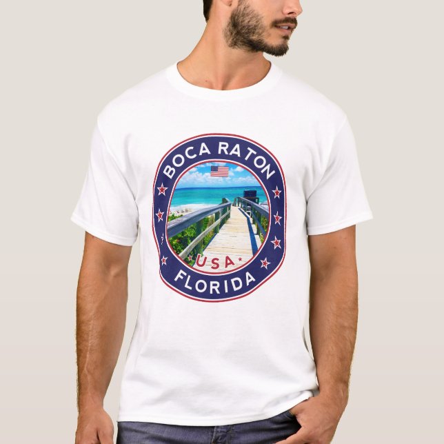 Camiseta Boca Raton, Florida (Anverso)