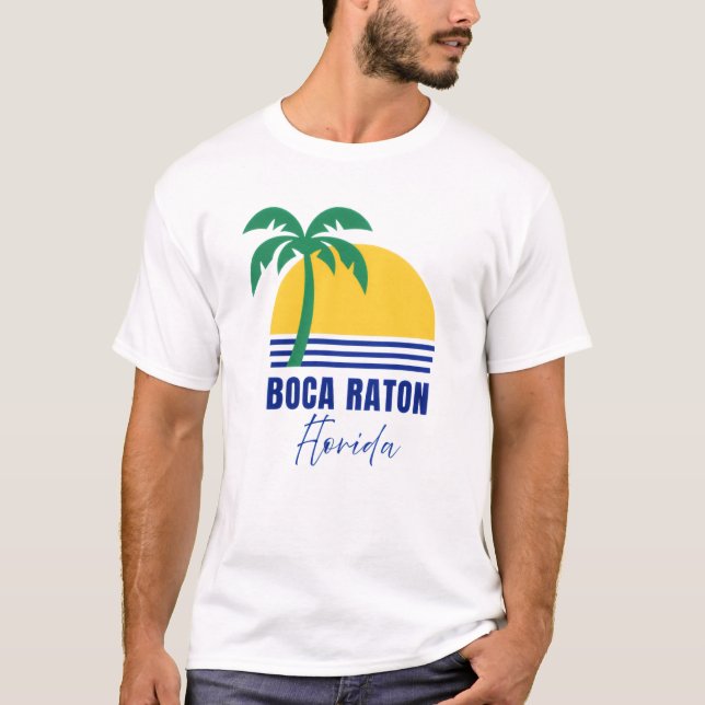 Camiseta Boca Raton Florida (Anverso)