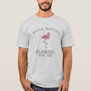 Camiseta Boca Raton Florida, flamenco
