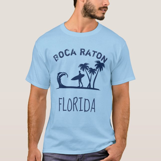 Camiseta Boca Raton, la Florida (Anverso)