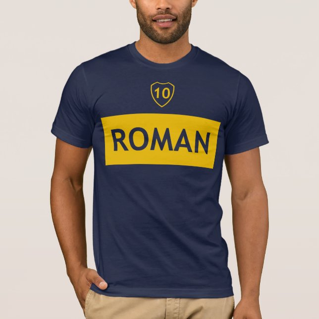 Camiseta Boca romano (Anverso)
