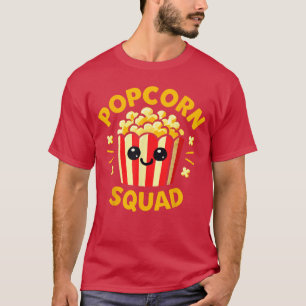 Camiseta Bocadillo divertido para noche de cine familiar