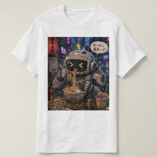 Camiseta Bocados Cibernéticos – Noche de Ramen Robot