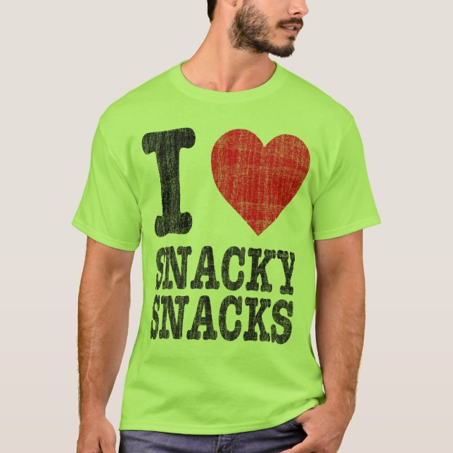 Camiseta Bocados T de Snacky (Anverso)