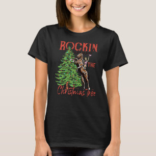 Camiseta Bocas de caballos sacudiendo el árbol de Navidad o