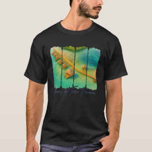 Camiseta Bocas del Toro Panamá Viaje Viaje Pincelada S