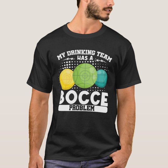 Camiseta Bocce Ball Bocce Player  1 (Anverso)