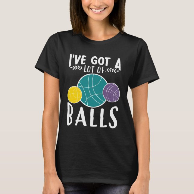 Camiseta Bocce Ball Bocce Player  19 (Anverso)