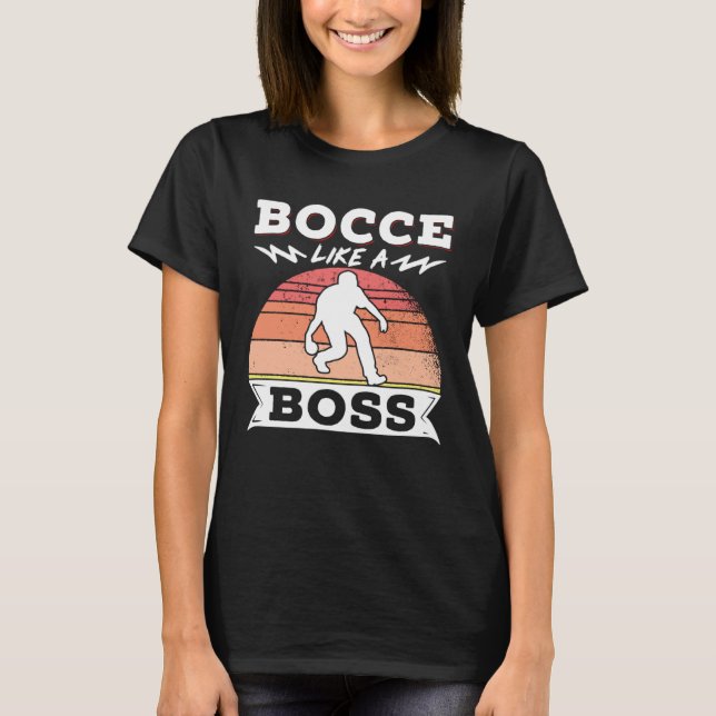 Camiseta Bocce Ball Bocce Player 22 (Anverso)