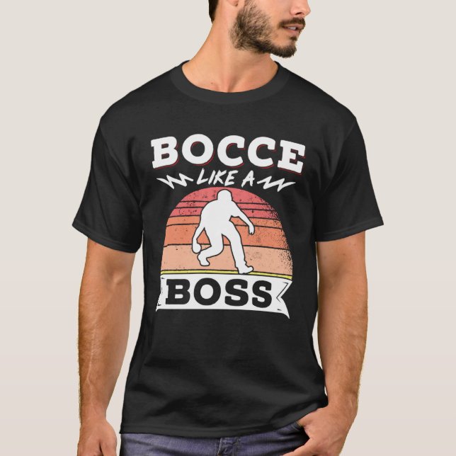 Camiseta Bocce Ball Bocce Player 22 (Anverso)