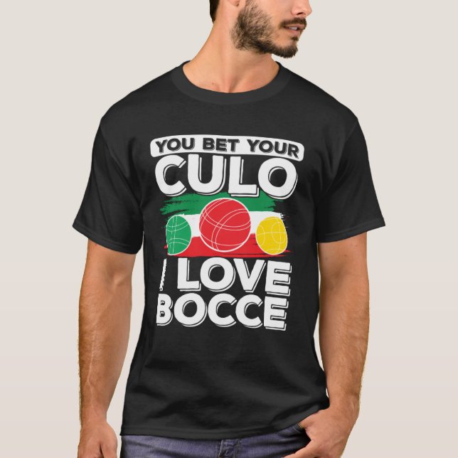 Camiseta Bocce Ball Bocce Player  5 (Anverso)
