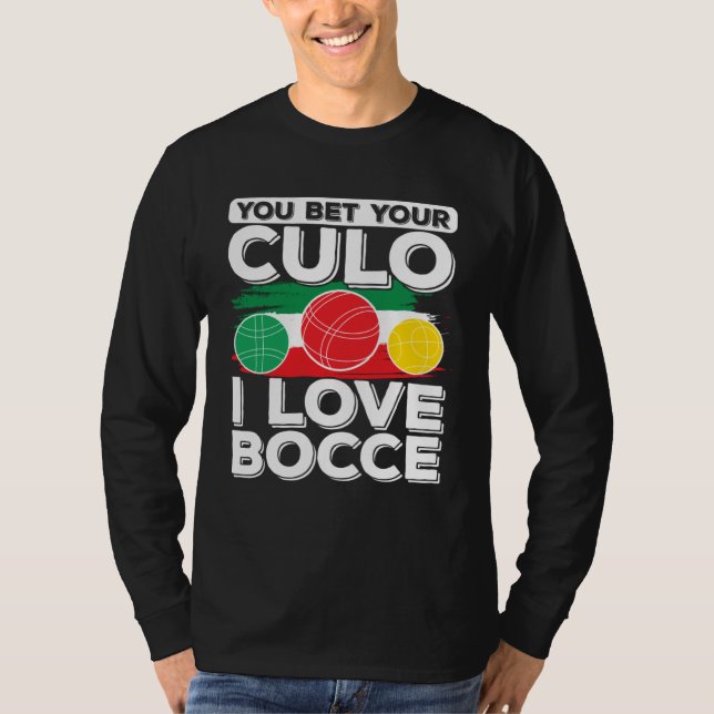 Camiseta Bocce Ball Bocce Player  5 (Anverso)