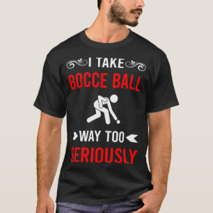 Camiseta Bocce Ball Bocci Boccie serio