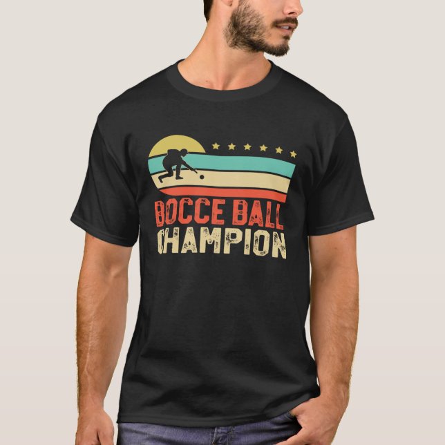 Camiseta Bocce Ball Champion Bocce  Bocci Bocce Player  2 (Anverso)