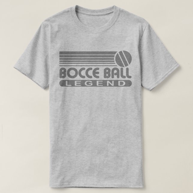 Camiseta Bocce Ball Legend (Diseño del anverso)