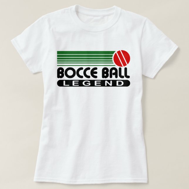 Camiseta Bocce Ball Legend (Diseño del anverso)