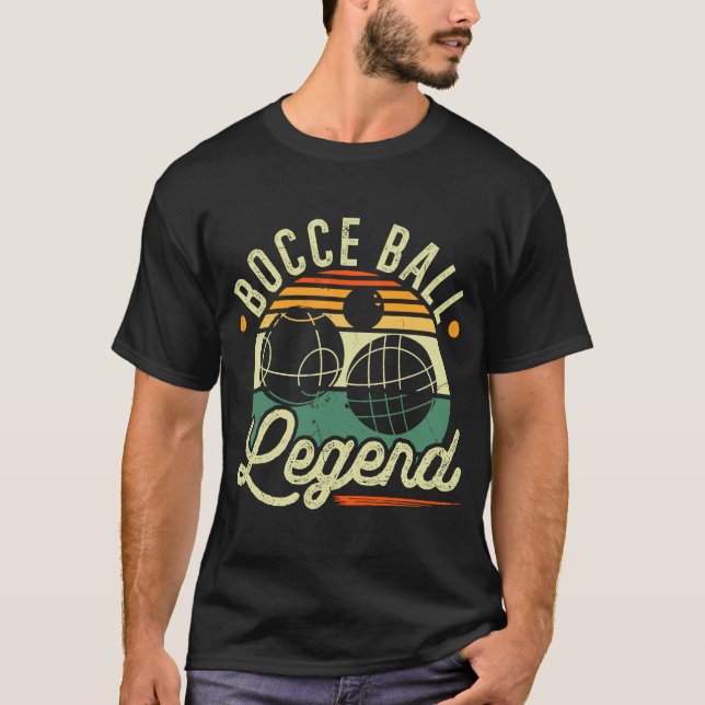 Camiseta Bocce Ball Legend Boccia Player (Anverso)