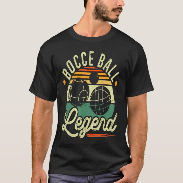 Camiseta Bocce Ball Legend Boccia Player (Anverso)