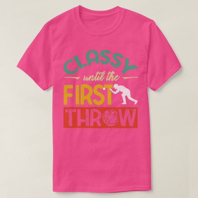 Camiseta Bocce Ball Player Boules Bocce Funny Cita (Diseño del anverso)