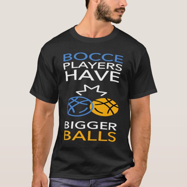 Camiseta Bocce Ball Player Bowling  1 (Anverso)