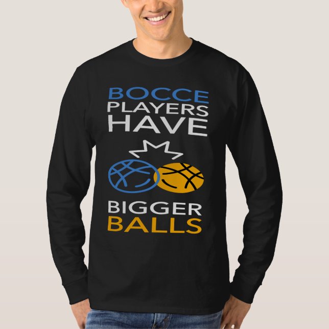 Camiseta Bocce Ball Player Bowling  1 (Anverso)