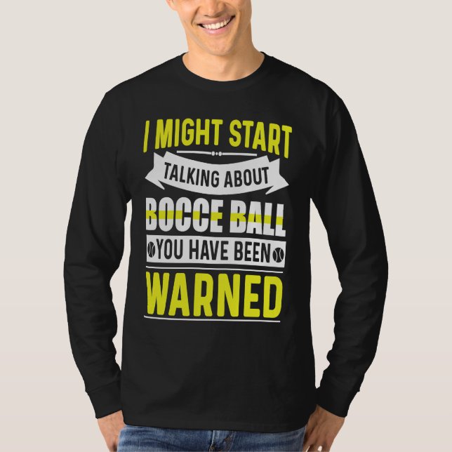 Camiseta Bocce Ball Player for Petanque Game  6 (Anverso)