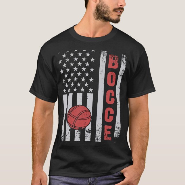 Camiseta Bocce Ball Player para Petanque Game 10 (Anverso)