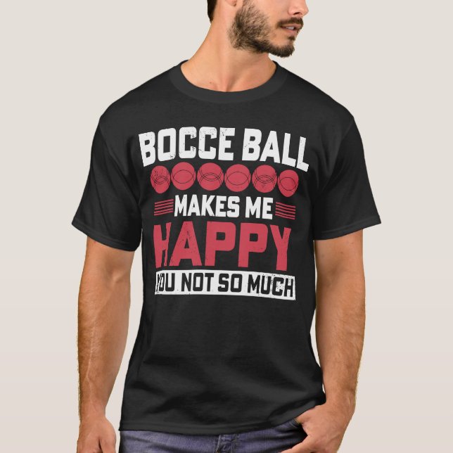 Camiseta Bocce Ball Player para Petanque Game 2 (Anverso)