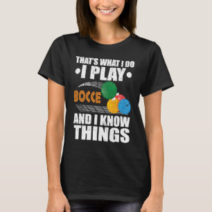 Camiseta Bocce Ball Player para Petanque Game 8