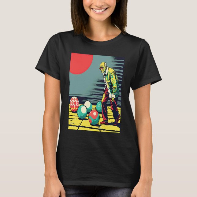 Camiseta Bocce Ball Retirement Appreciation Pop Bocce Ball  (Anverso)