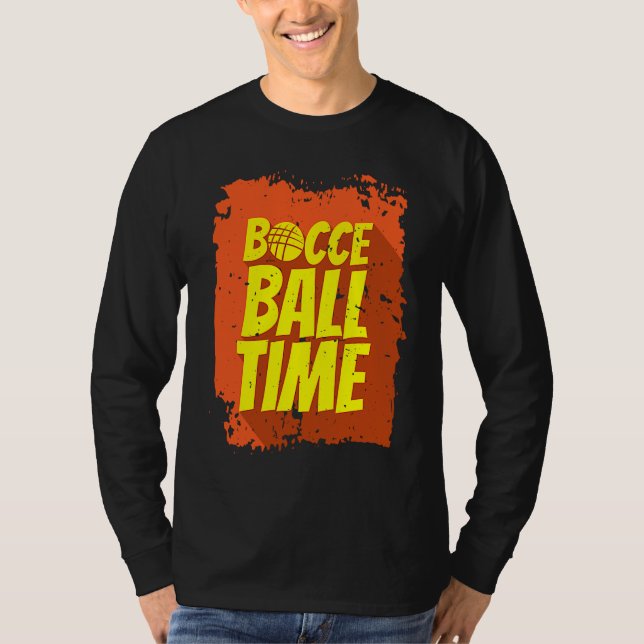 Camiseta Bocce Ball Time Bocce Ball Player (Anverso)