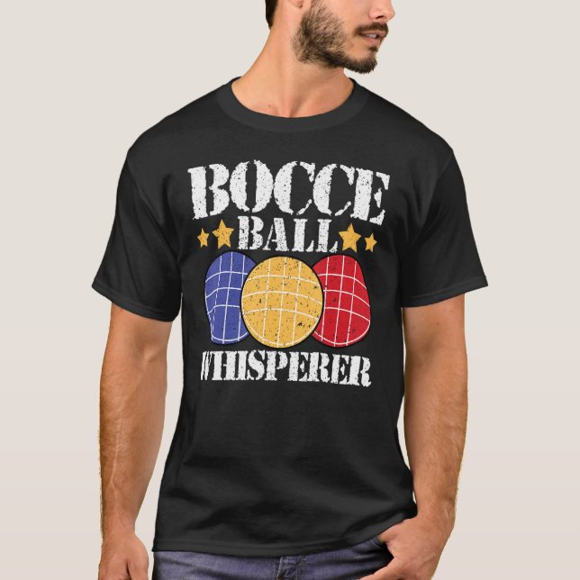 Camiseta Bocce Ball Whisperer Player (Anverso)