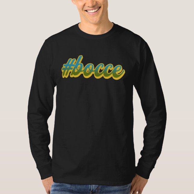 Camiseta bocce   Bocce Ball (Anverso)