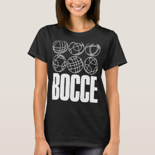 Camiseta Bocce diciendo Bocce Ball con Jack Bocci Game Bocc