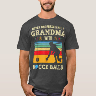 Camiseta Bocce Grandma Funny Bocce Ball Player Bocci Team B