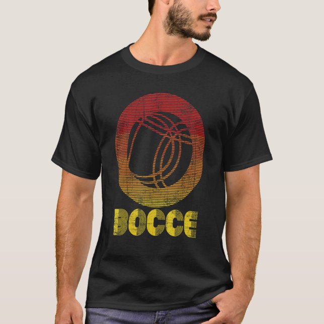 Camiseta Bocce Lawn Bown Game Ball Player Boccia Boule (Anverso)
